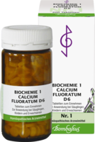 BIOCHEMIE 1 Calcium fluoratum D 6 Tabletten