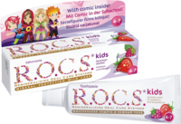 ROCS Kinder Himbeere+Erdbeere Zahnpasta