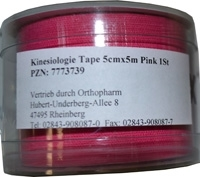KINESIOLOGIE Tape 5 cmx5 m pink