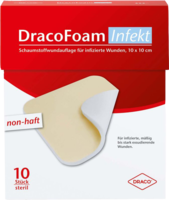 DRACOFOAM Infekt Schaumst.Wundauf.10x10 cm