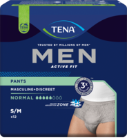 TENA MEN Act.Fit Inkontinenz Pants Norm.S/M grau